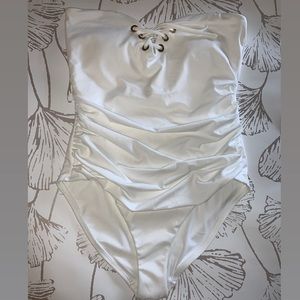 White Loft One Piece Swimsuit